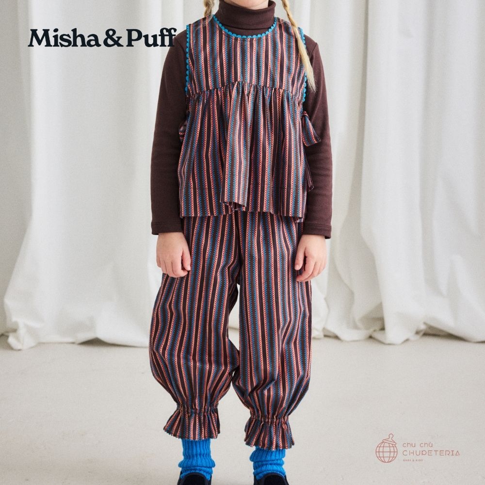 misha&puff セットアップ　12-18 Misha&Puff】Zuzu Pant -Raisin Vaquero Stripe (25AW) – chu