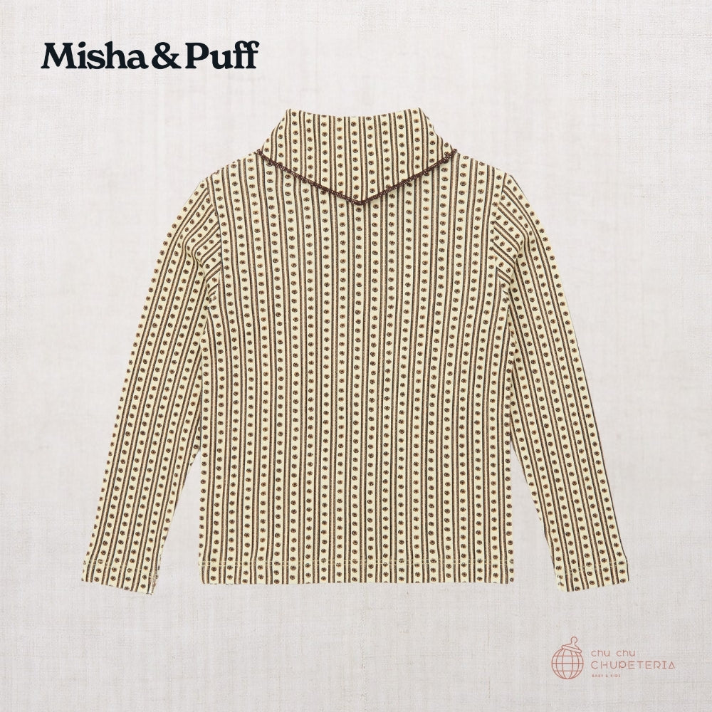 Misha&Puff】Scout Top -Raffia Little House Floral(25AW Drop2