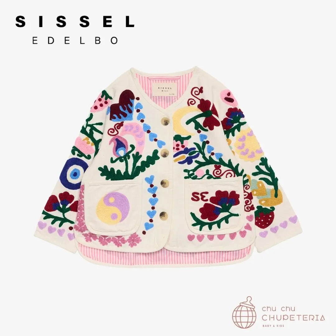 SISSEL EDELBO】Maggie MINI Jacket White Rose - chu chu – chu chu