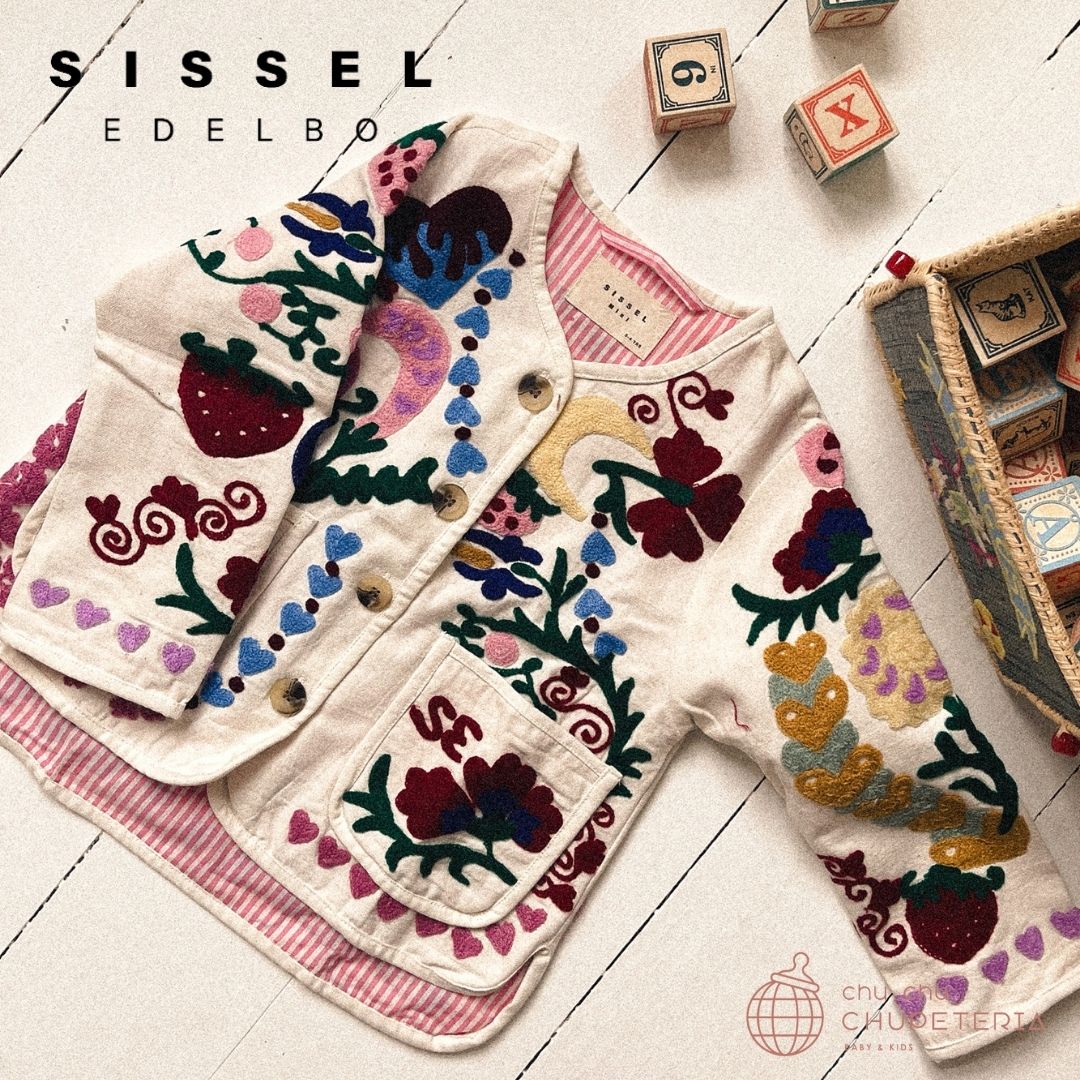 ジャケット・ブルゾン SISSEL EDELBO MAGGIE MINI JACKET SISSEL EDELBO】Maggie MINI Jacket White Rose – chu chu CHUPETERIA