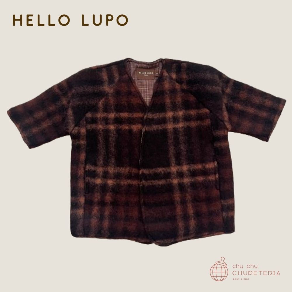 コート HELLO LUPO Kimono Coat brown 4-5y HELLO LUPO】Kimono Coat - Chestnut – chu chu CHUPETERIA