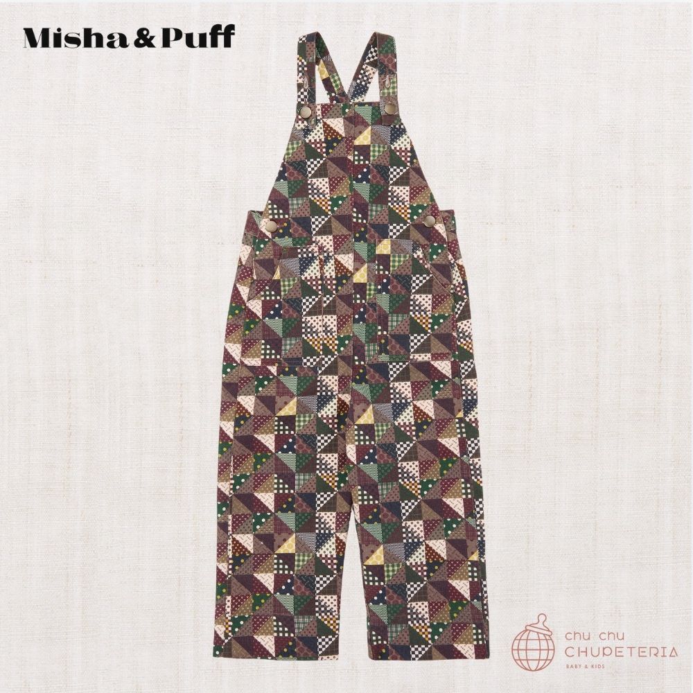 Misha & Puff】Sal Overall - Brut Patchwork (25WI Drop2) – chu chu