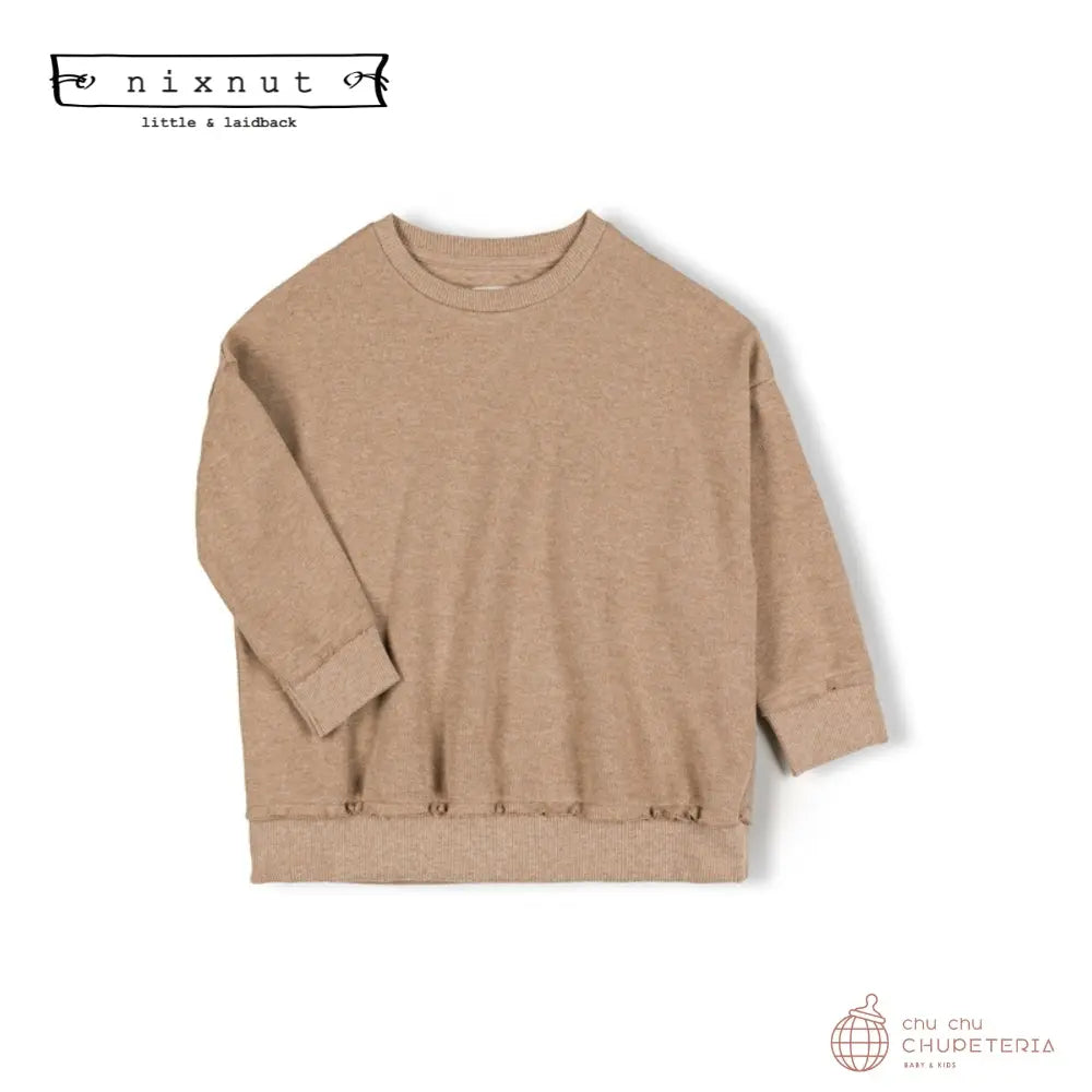 nixnut】Loose Sweater - Pebble - chu chu CHUPETERIA 正規代理店 