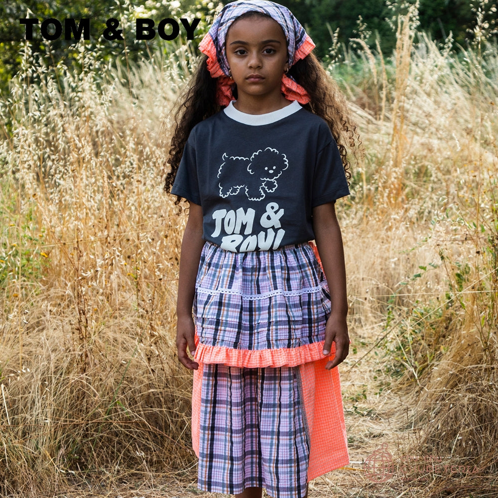 美品 TOM & BOY エプロン TOM & BOY】Check Apron - chu chu CHUPETERIA 正規代理店 海外子供服