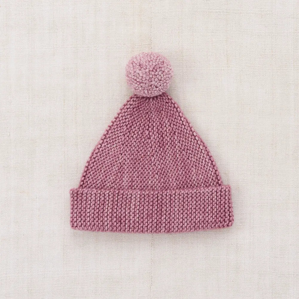 Misha & Puff】BABY GARTER HAT - ANTIQUE ROSE - chu chu CHUPETERIA Misha & Puff】BABY GARTER HAT - ANTIQUE ROSE - chu chu CHUPETERIA