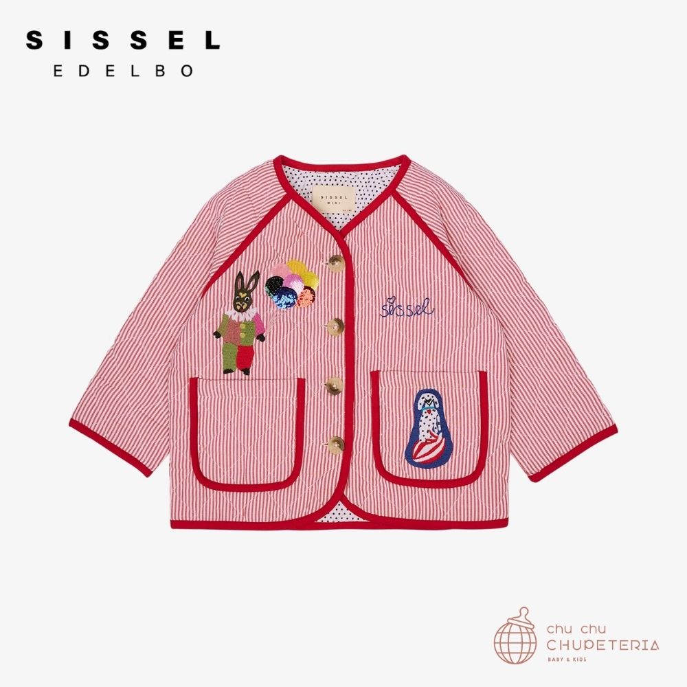 オーダー会》【SISSEL EDELBO】Vega MINI Jacket Candy Stripes – chu