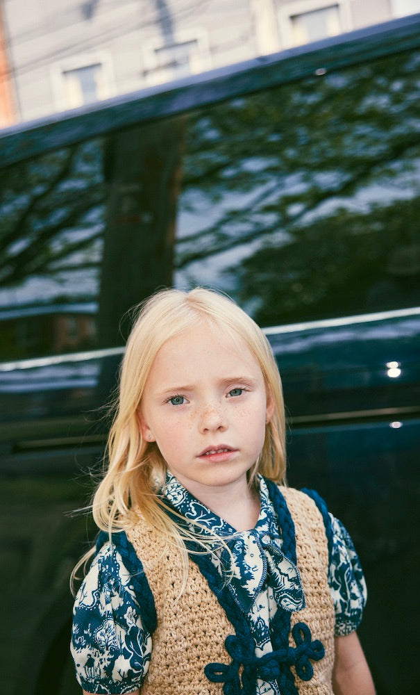 misha&puff Scout Dressワンピース　3y Junior Scout Dress – Misha & Puff