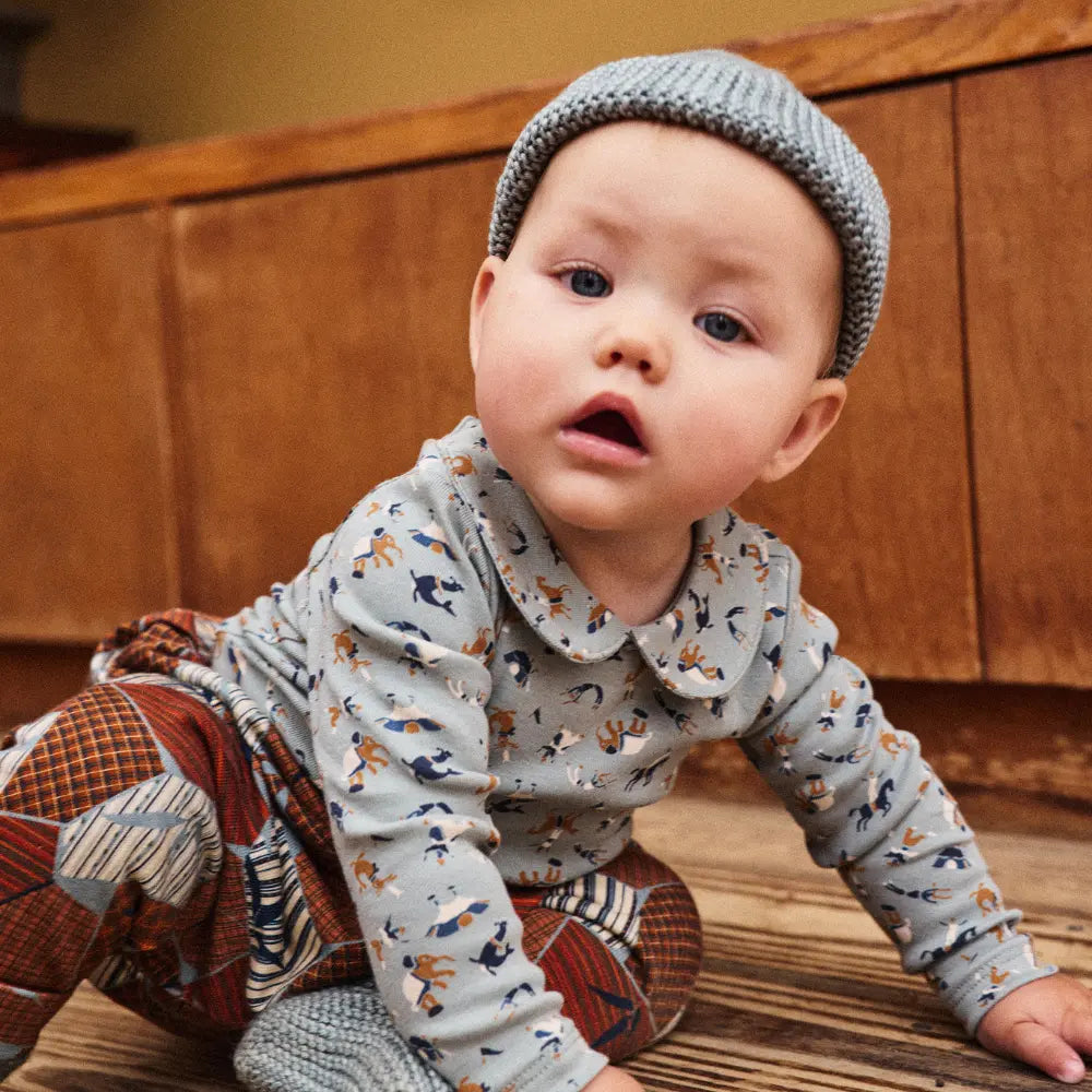 Misha & Puff】BABY GARTER HAT - ONSEN - chu chu CHUPETERIA 正規