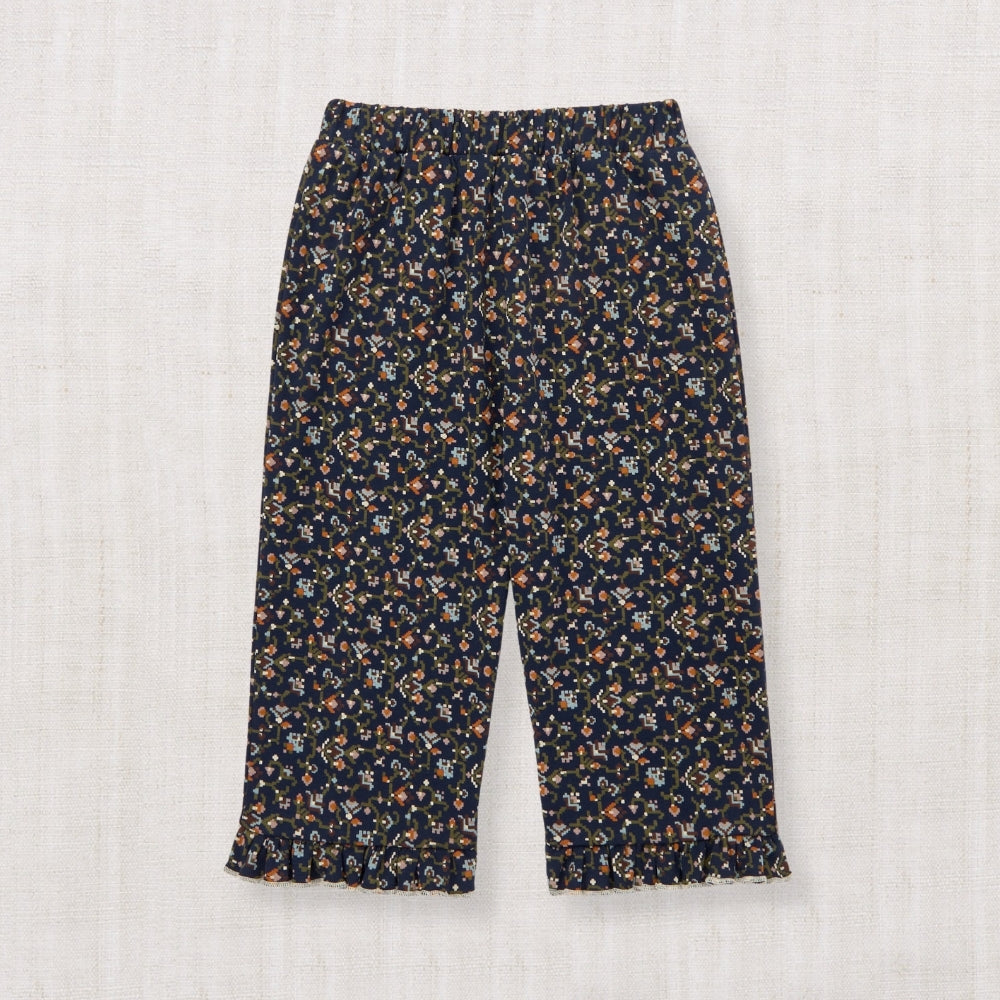 Misha & Puff】RUFFLE PEDAL PUSHER - ASTRONOMY MILLEFLEURS - chu