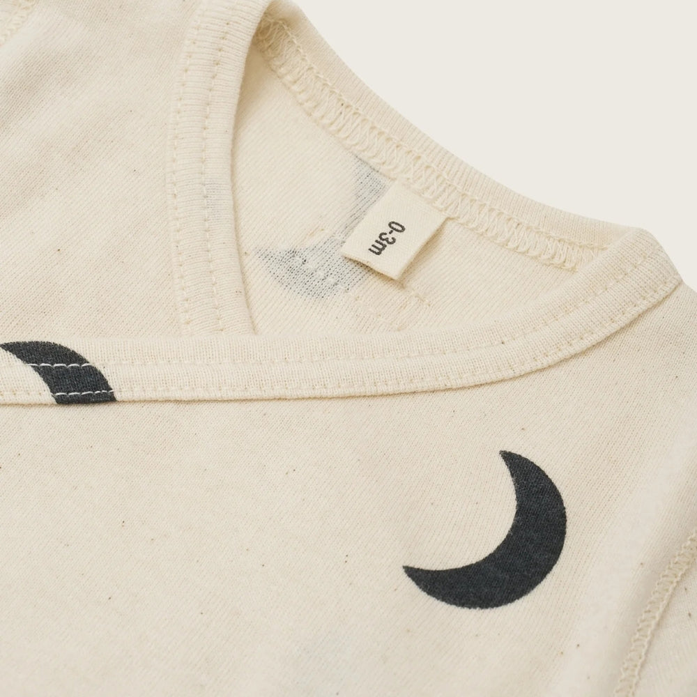 organic zoo】Undyed Midnight Wrap Bodysuit - chu chu CHUPETERIA