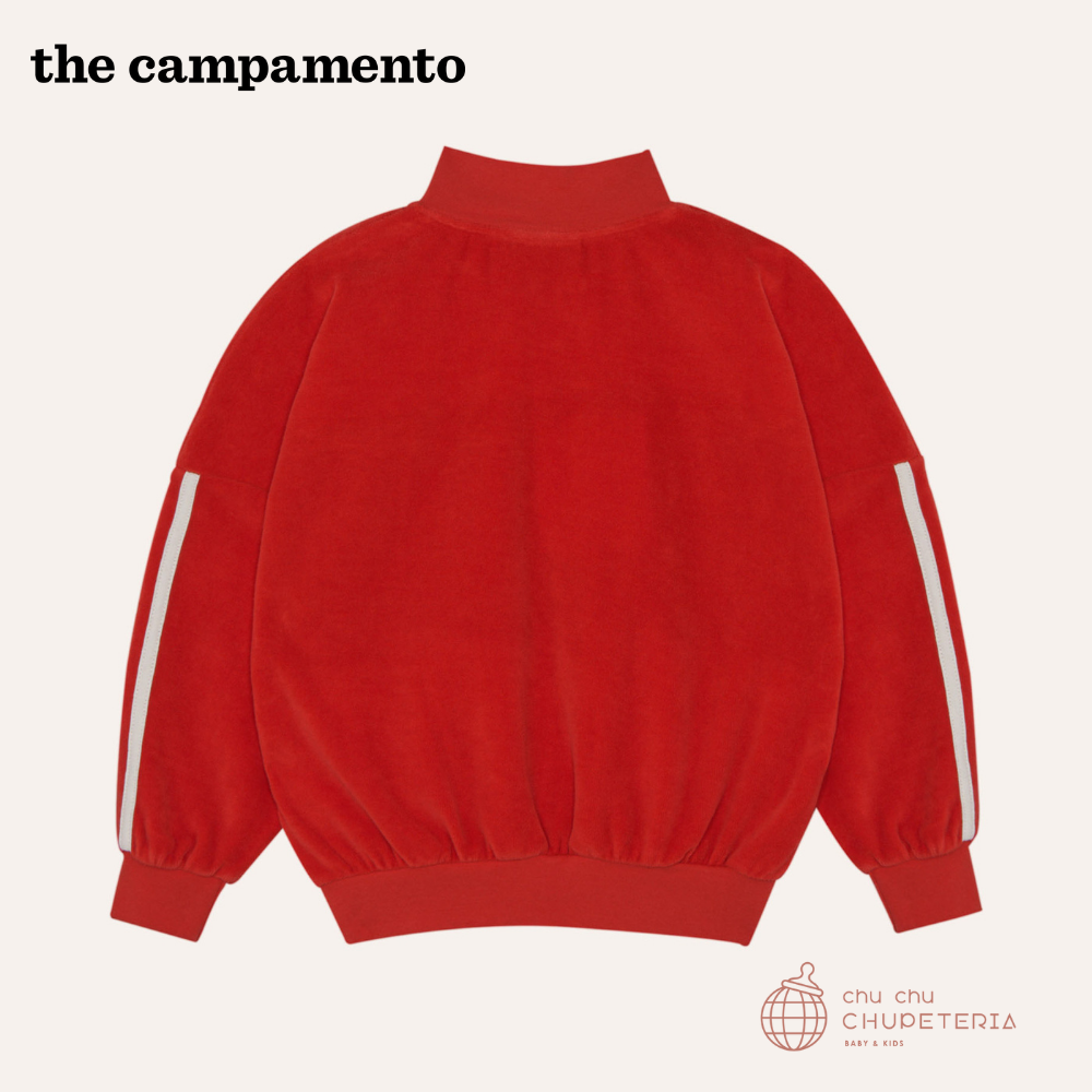 the campamento】RED CONTRAST SWEATSHIRT – chu chu CHUPETERIA
