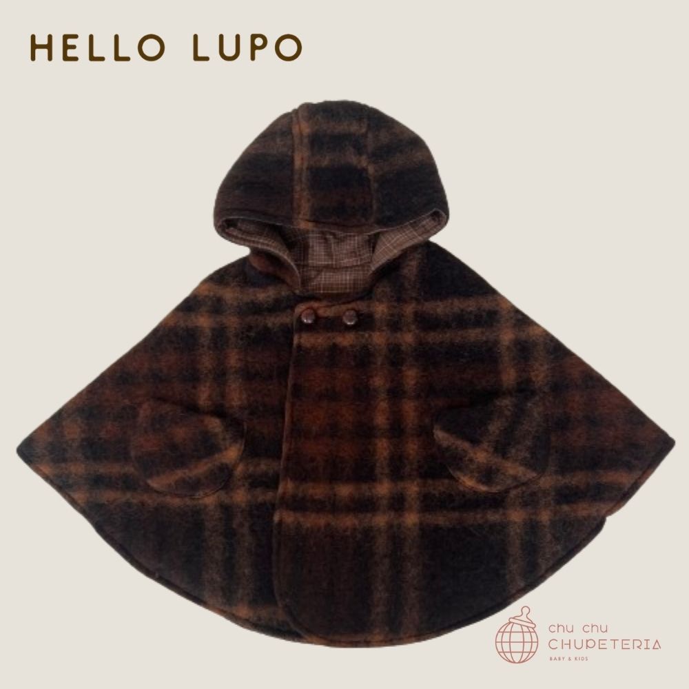 HELLO LUPO】N Poncho - Chestnut – chu chu CHUPETERIA
