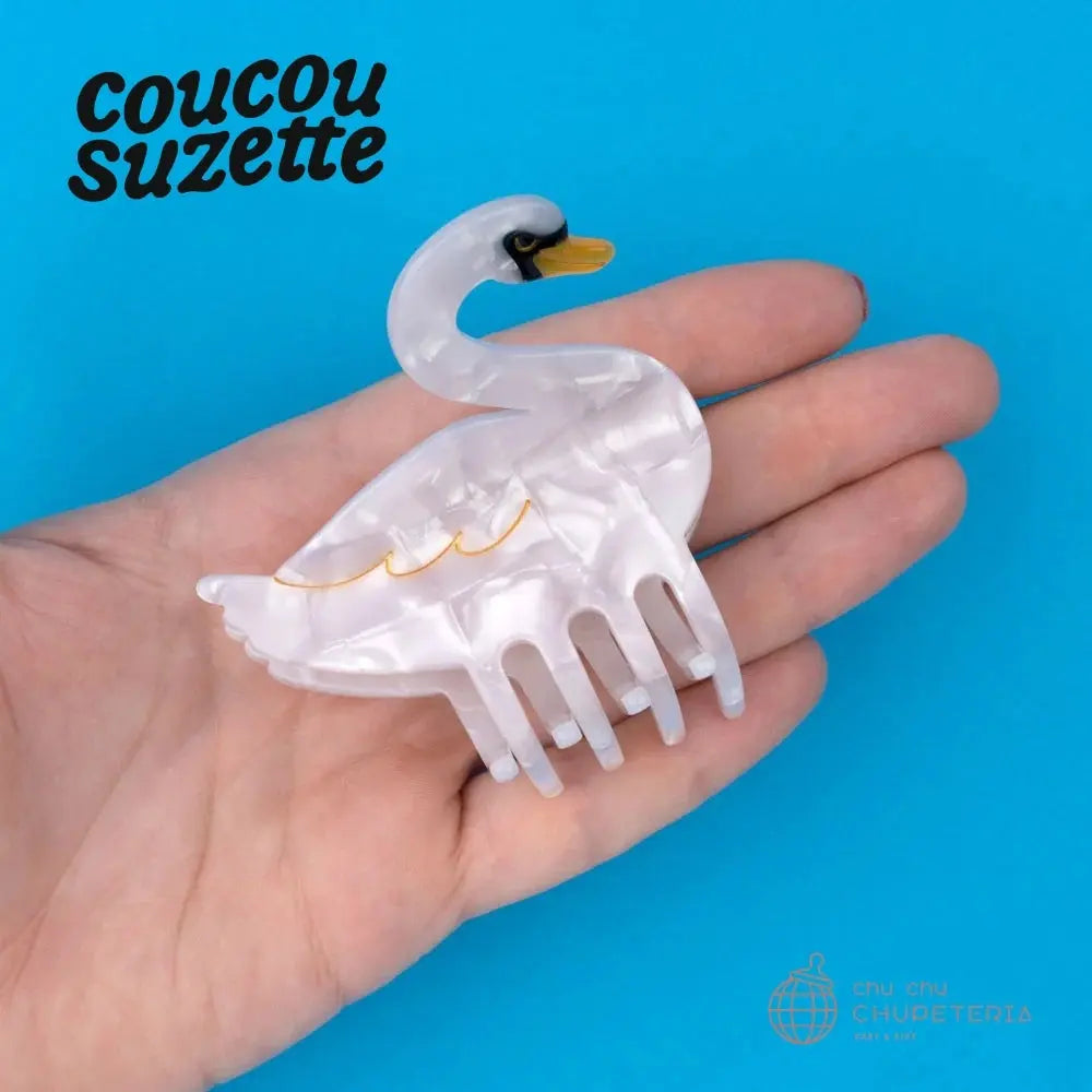 Coucou Suzette】Swan Hair Claw - chu chu CHUPETERIA 正規代理店