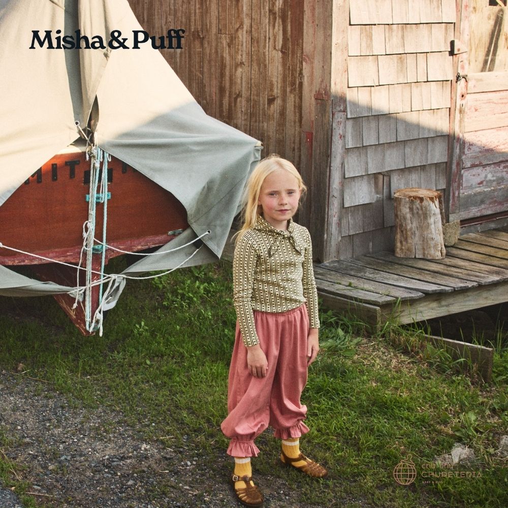 トップス misha&puff raffia little house floral 3y Scout Top – Misha & Puff