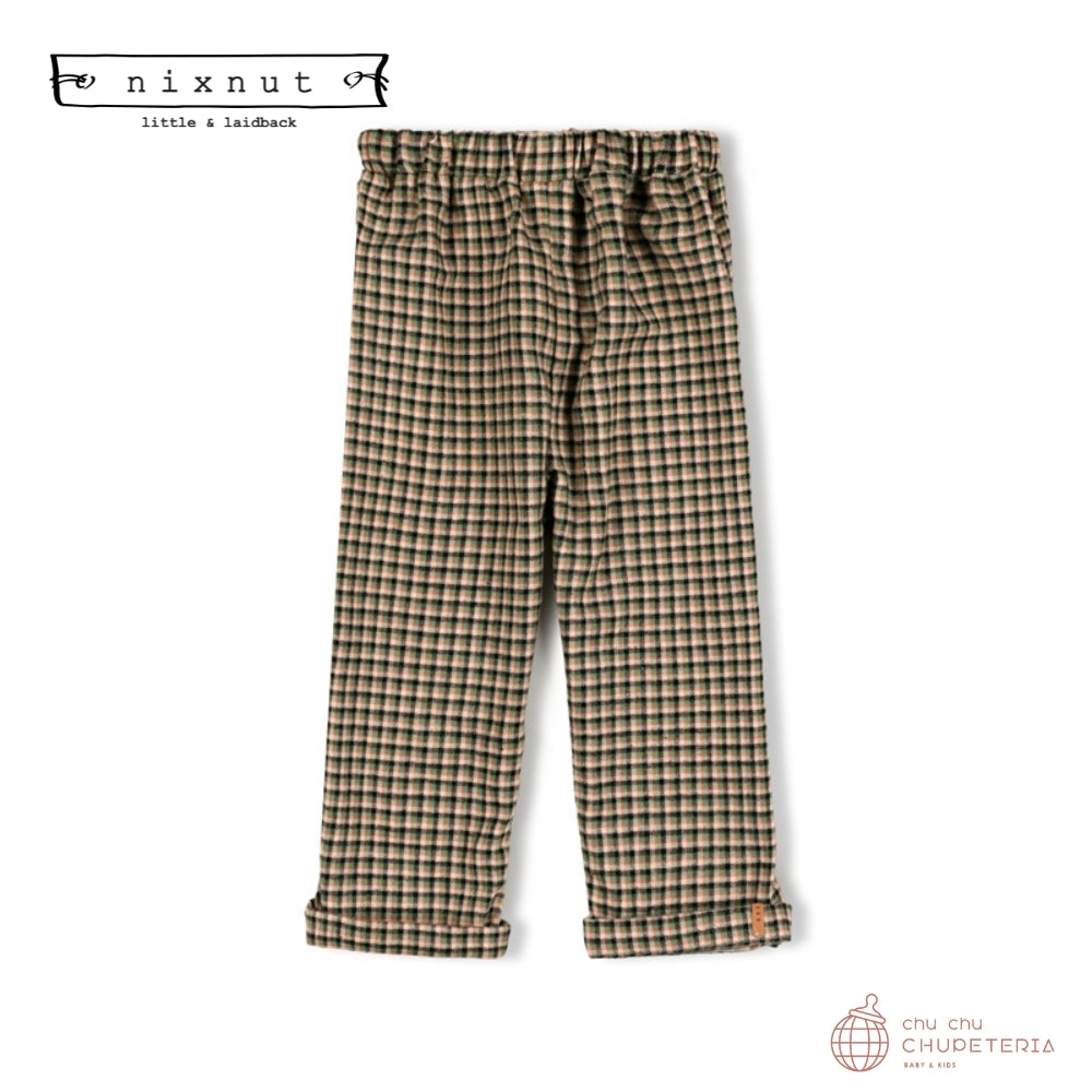 notch number18 チェックパンツ nixnut】Stic Pants - Black Checkered – chu chu CHUPETERIA
