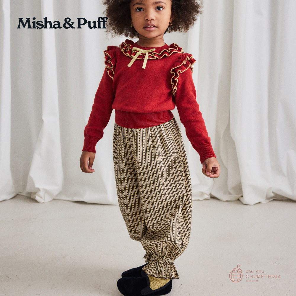Misha&Puff】Zuzu Pant -Raffia Little House Floral(25AW Drop2