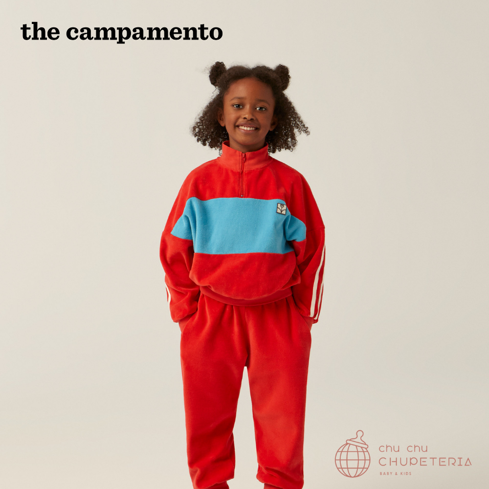 the campamento】RED CONTRAST SWEATSHIRT – chu chu CHUPETERIA