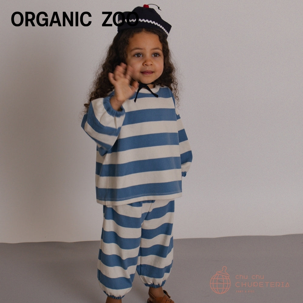 Organic Zoo セット売り 2-3y 送料無料｠【organic zoo】Deck Chair Stripes Pants - chu chu – chu
