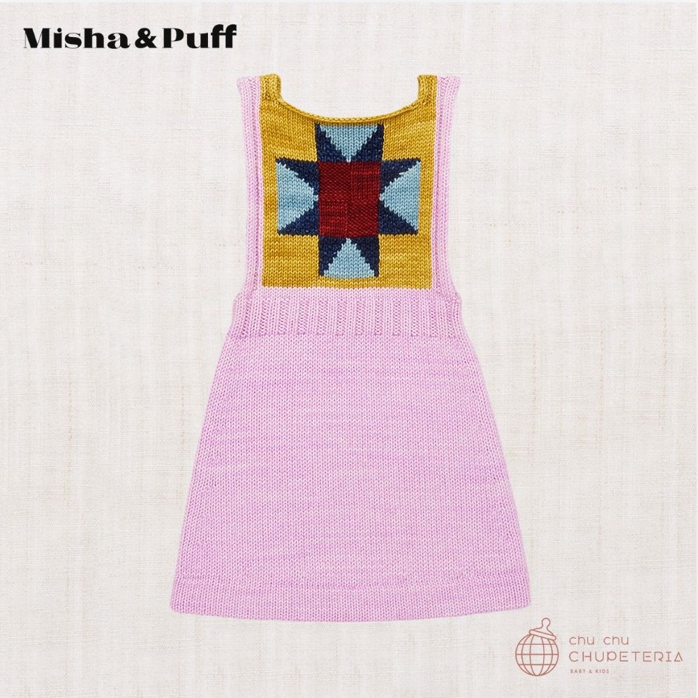 ワンピース Misha & Puff Nova Quilt Pinafore Misha & Puff】Nova Quilt Pinafore - Pink Lilac – chu chu CHUPETERIA