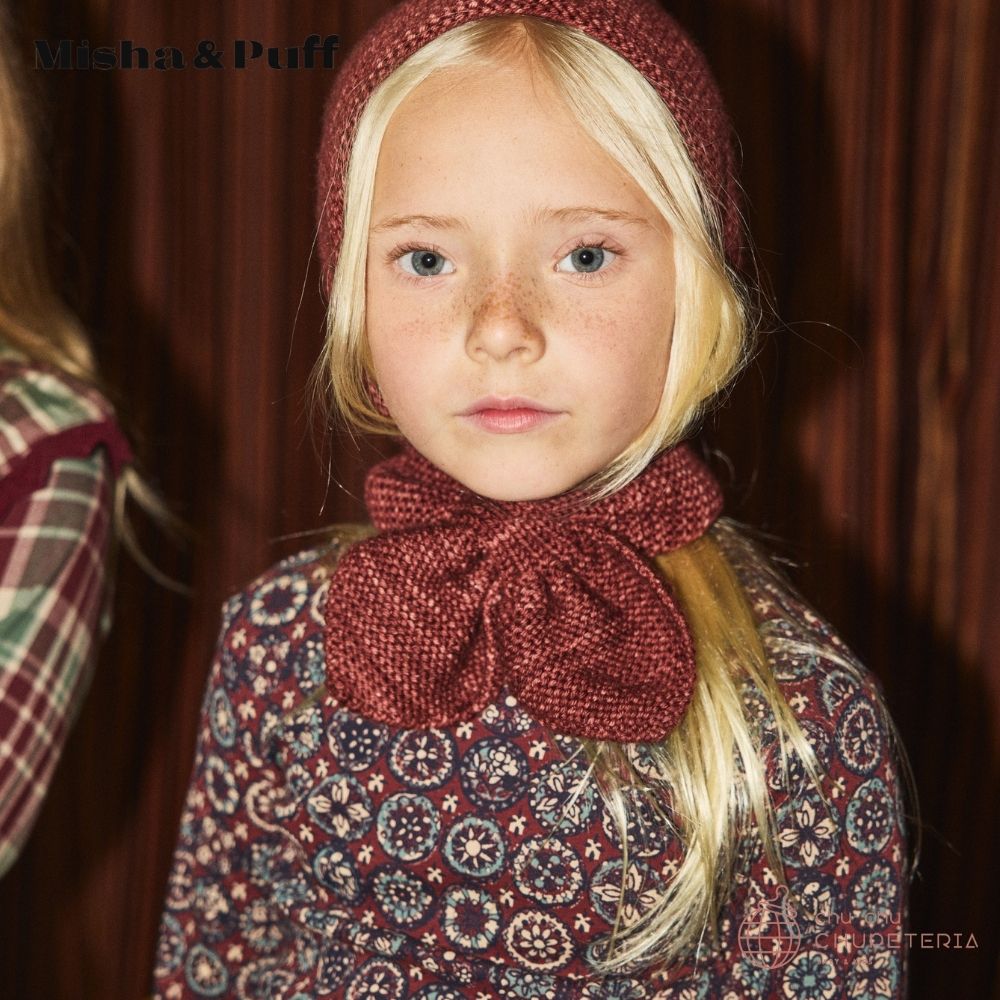 Misha & Puff】Turtleneck - Madder Root Folk Tile (25WI Drop1