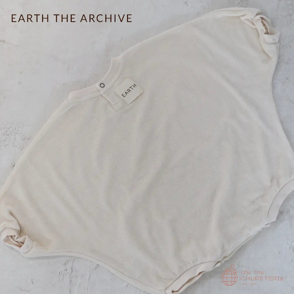 5月下旬発送予定》【EARTH THE ARCHIVE】Sweatsuit - Ecru Cream - chu 