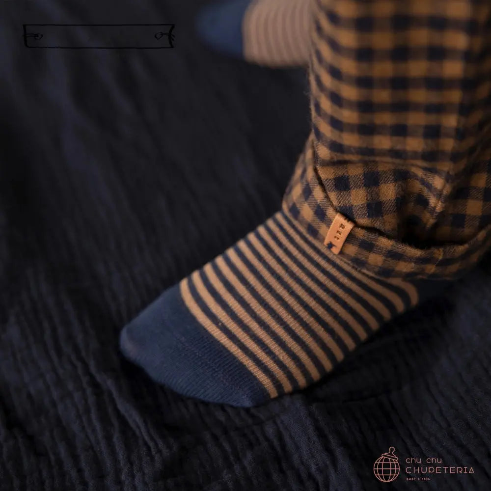 nixnut】Stic Pants - Navy Checkered - chu chu CHUPETERIA 正規代理