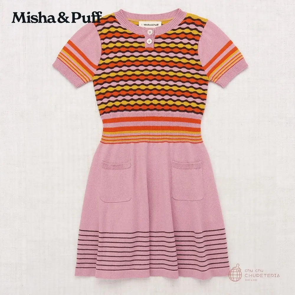 25SP/SU】【Misha & Puff】Merengue Rita Dress - Hazy Lilac - chu 