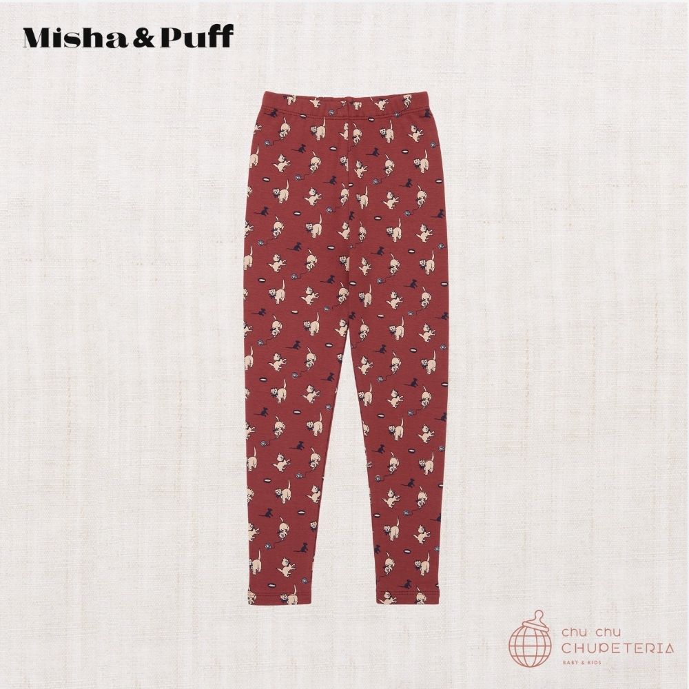 ワンピース Misha and Puff Madder Root Cat & Mouse Misha & Puff】Turtleneck - Madder Root Cat & Mouse (25WI Drop1