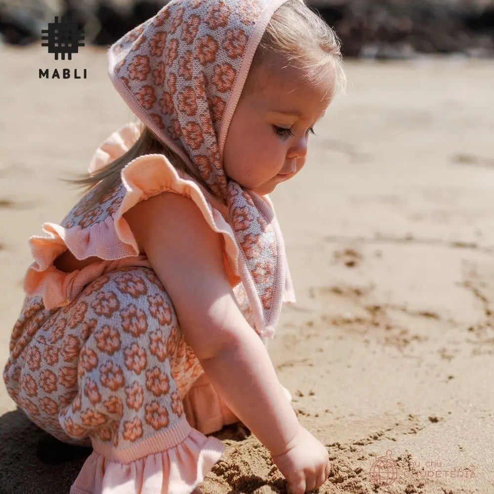 MABLI】[26SS Drop2] DONUT ROMPER - BLUSH - chu chu CHUPETERIA 正規
