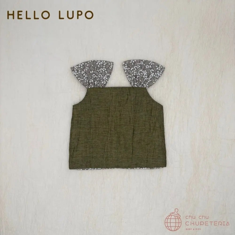 HELLO LUPO】Luisa Top - Shiny Green (26SS) - chu chu CHUPETERIA