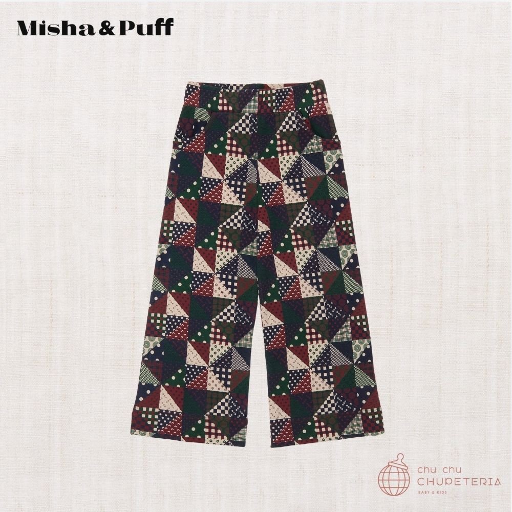 Misha & Puff】A Pant - Brut Patchwork (25WI Drop2) - chu chu