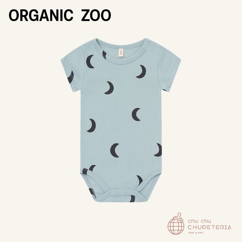 organic zoo】River Midnight Short Sleeve Bodysuit - chu chu – chu