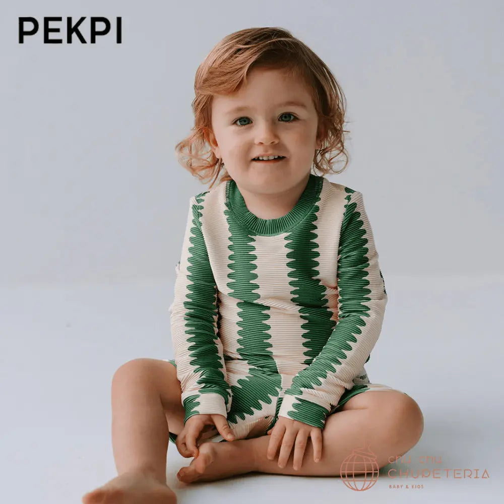 PEKPI】Boys Rashie Top - Cucumber Wobble - chu chu CHUPETERIA 正規 