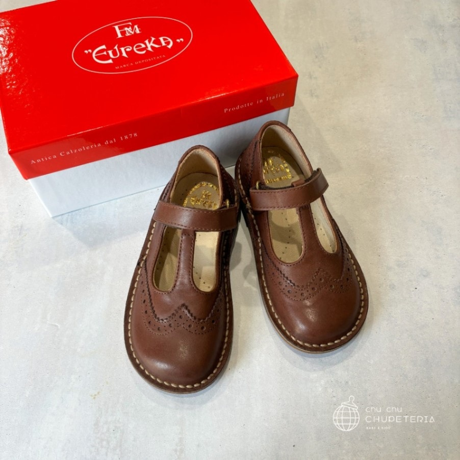 Eureka 革靴 T bar ハイカット ベルクロ 26 エウレカ Eureka 革靴 T bar ハイカット ベルクロ 26 エウレカ