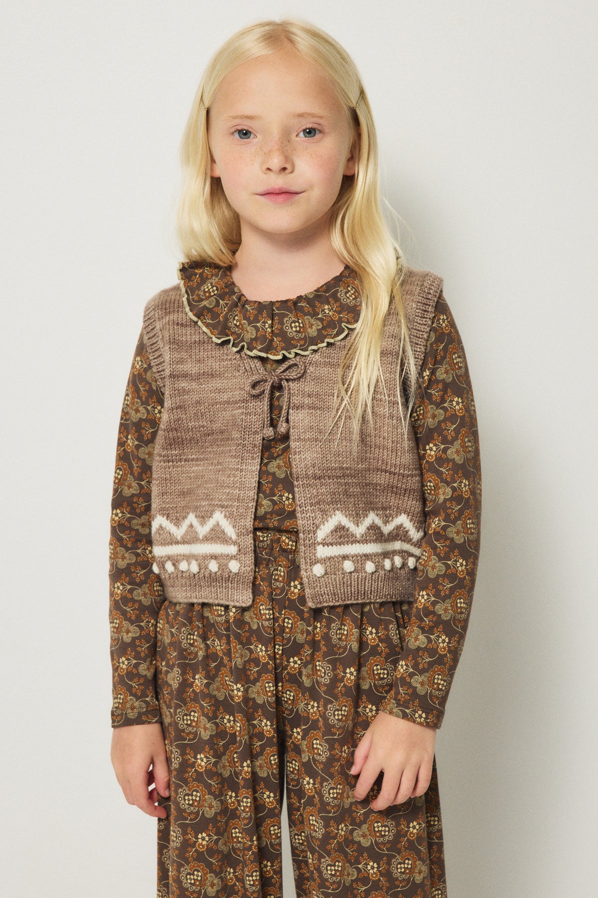 【Misha&Puff】Paloma Top - Bark Calico Hearts - 26WI Drop1 _ chu chu CHUPETERIA
