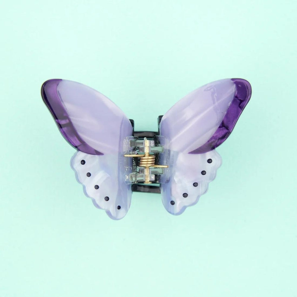 【Coucou Suzette】Purple Butterfly Mini Hair Claw _ chu chu CHUPETERIA