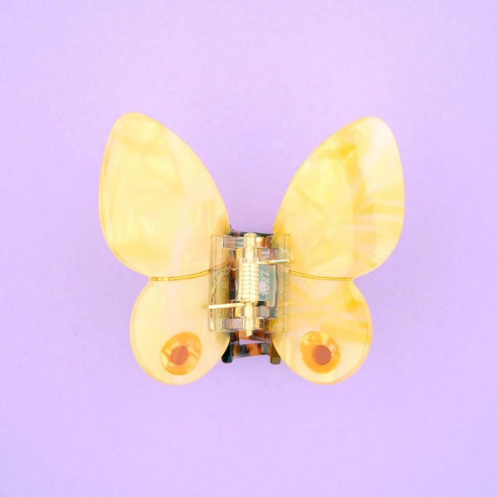 【Coucou Suzette】Yellow Butterfly Hair Claw _ chu chu CHUPETERIA