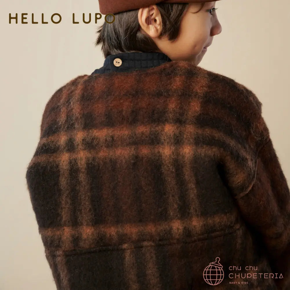 HELLO LUPO】Kimono Coat - Chestnut - chu chu CHUPETERIA 正規代理店 HELLO LUPO】Kimono Coat - Chestnut - chu chu CHUPETERIA 正規代理店