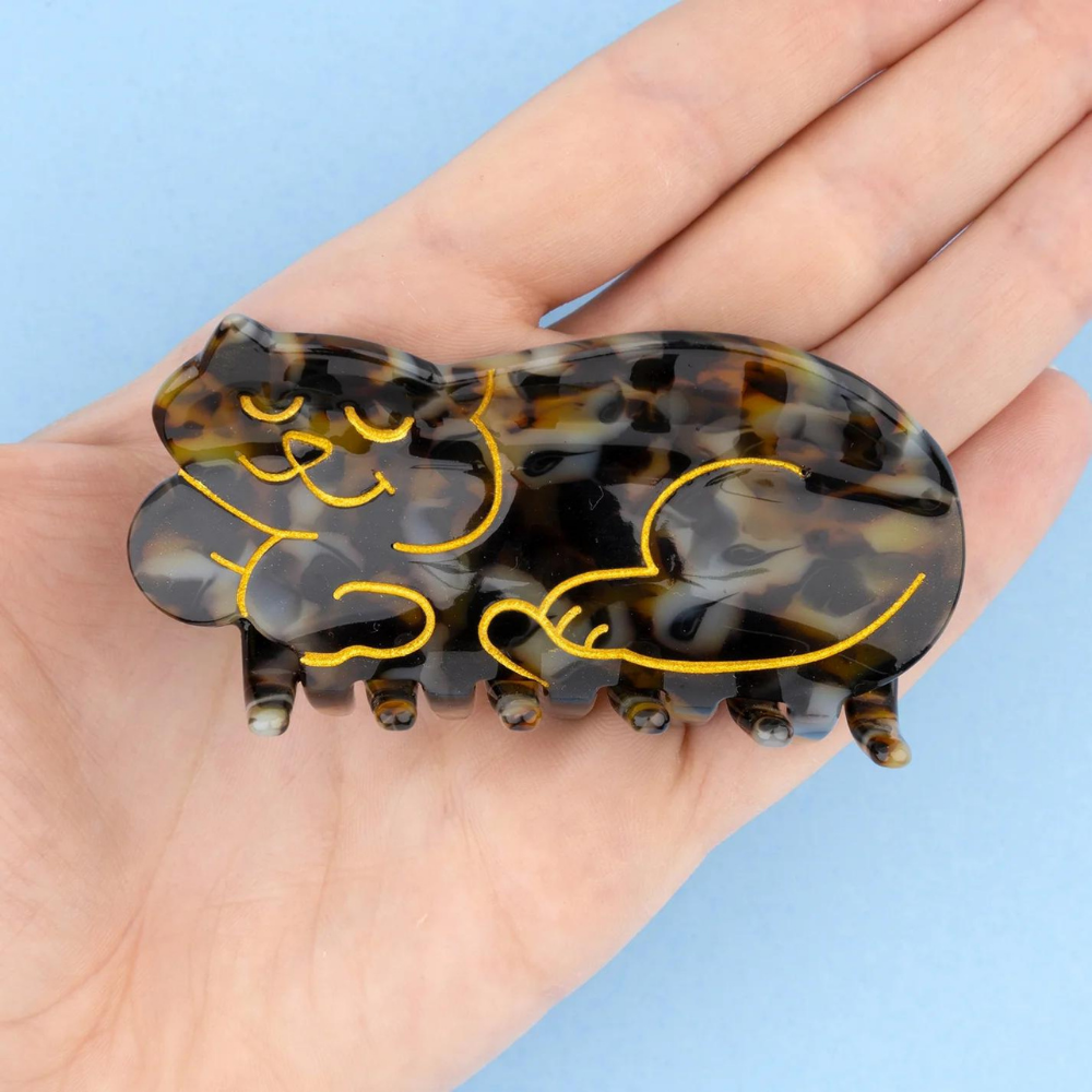【Coucou Suzette】Tortoiseshell Cat Hair Claw _ chu chu CHUPETERIA