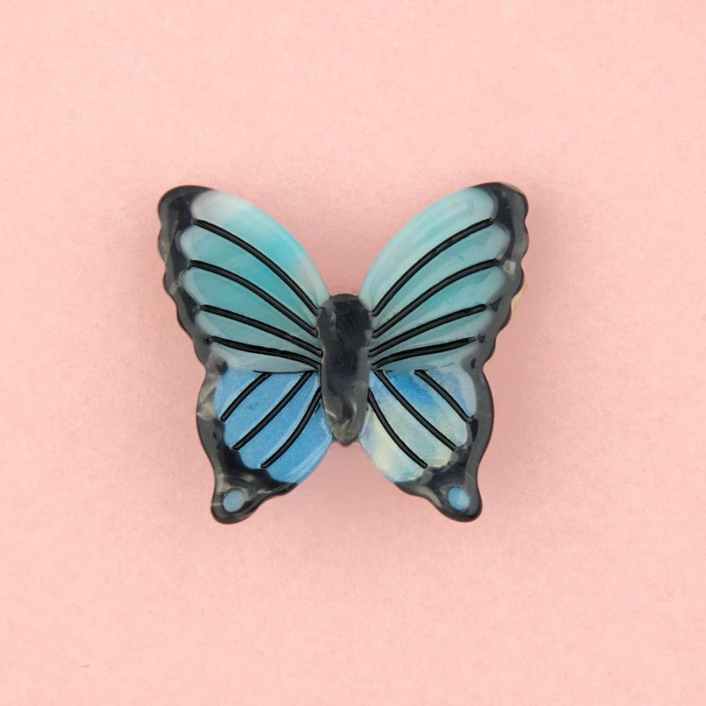 【Coucou Suzette】Blue Butterfly Hair Clip _ chu chu CHUPETERIA
