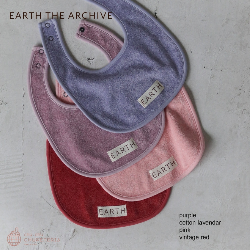 3月中旬発送予定》【EARTH THE ARCHIVE】Organic Bib (21色) – chu chu