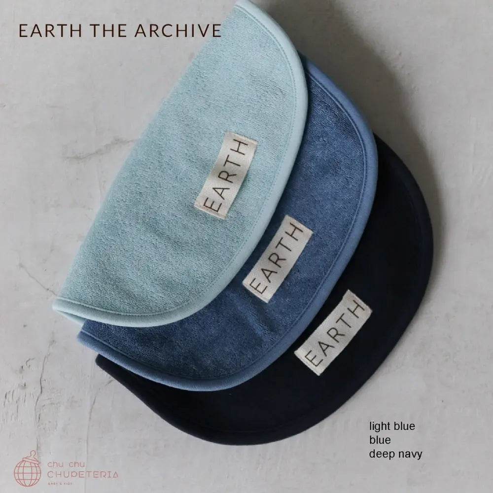 新品)Earth bib 3コ EARTH THE ARCHIVE】Organic Bib - chu chu CHUPETERIA 正規代理店