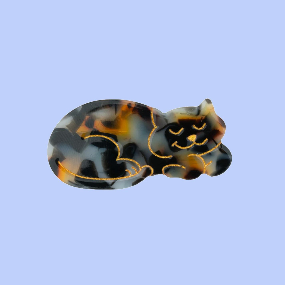 【Coucou Suzette】Tortoiseshell Cat Hair Clip _ chu chu CHUPETERIA