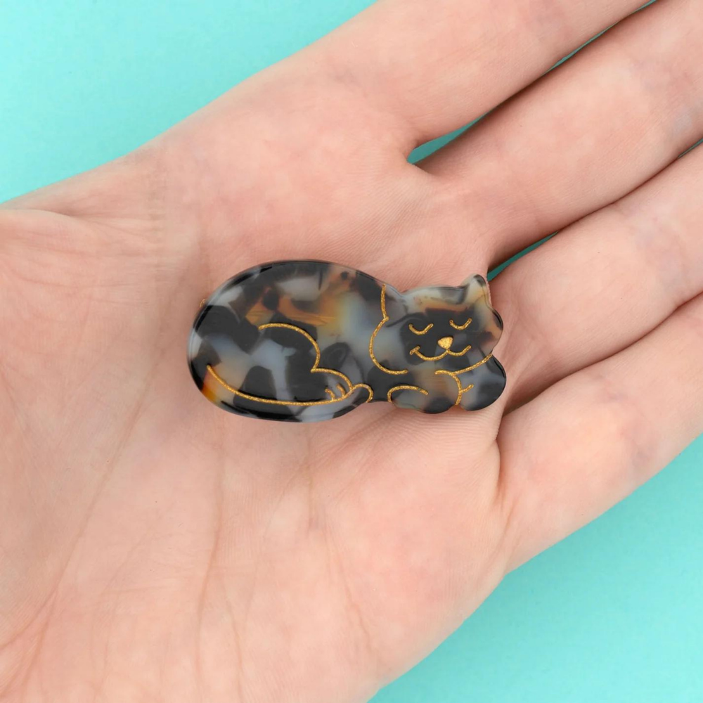 【Coucou Suzette】Tortoiseshell Cat Hair Clip _ chu chu CHUPETERIA