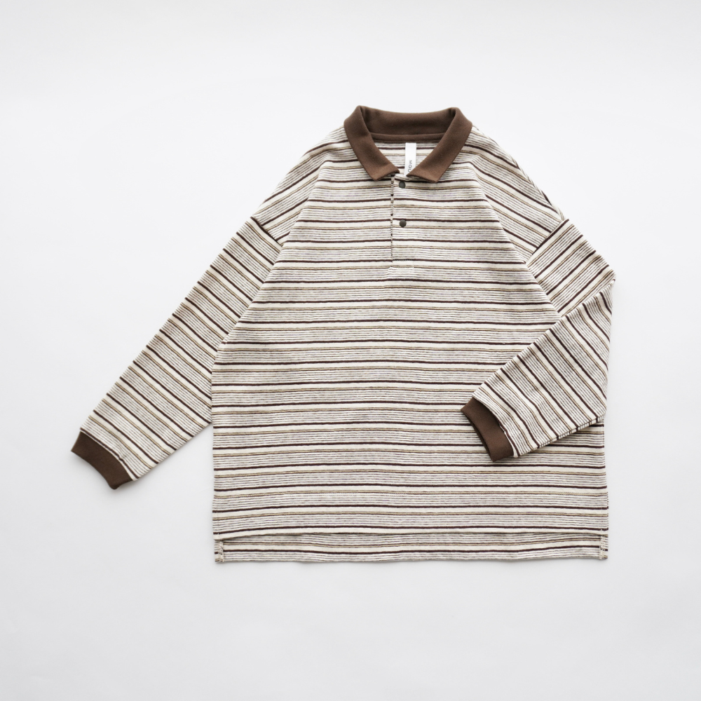 【MOUN TEN.】vintage border polo - 26AW Drop1 _ chu chu CHUPETERIA