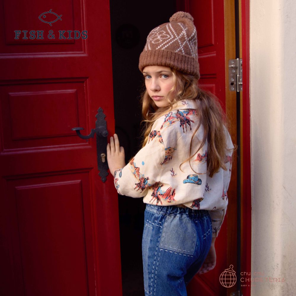 Memoo★FISH&KIDS COWBOY SHIRT 【 2-3y 】 FISH & KIDS / COWBOY SHIRT | RITAPAPERI