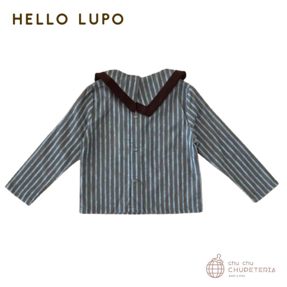 最終値下げ　hello lupo check ポンチョ 18-24m HELLO LUPO N Poncho - Chestnut | 𝘮𝘢𝘮𝘰𝘶𝘳