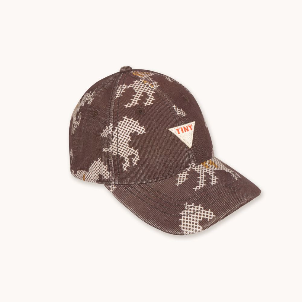 【TINYCOTTONS】HORSES CORDUROY CAP - 26AW Drop2 _ chu chu CHUPETERIA