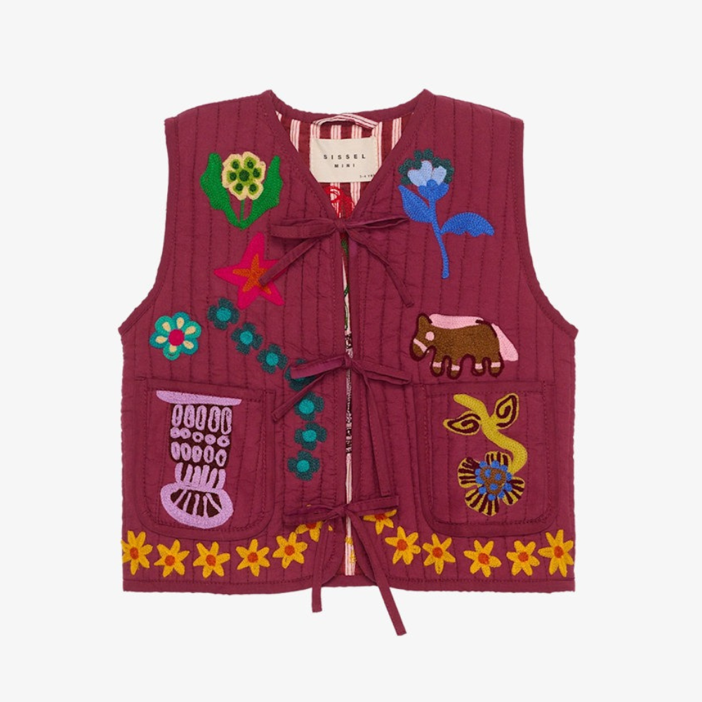【SISSEL EDELBO】Honey MINI Vest Fairytale _ chu chu CHUPETERIA