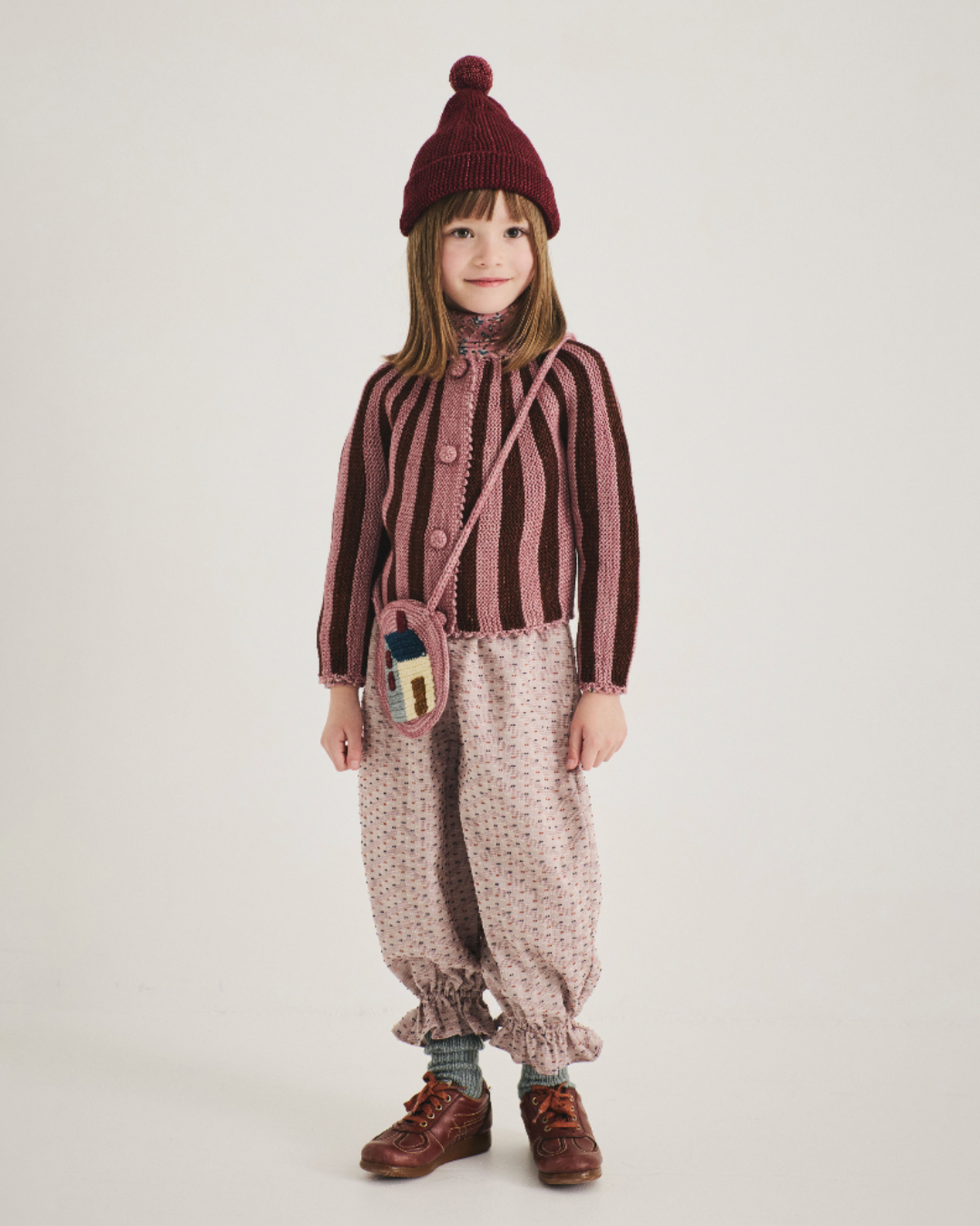 【Misha & Puff】GARTER HAT - CAMBRIDGE - 26FA Drop1 _ chu chu CHUPETERIA